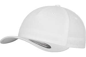 Flexfit Gorra de béisbol con visera curva, gorras Wooly Combed unisex, costuras sólidas, gorra de estilo hip hop, Tallas: S/M, L/XL, XXL, XS/S, Niños