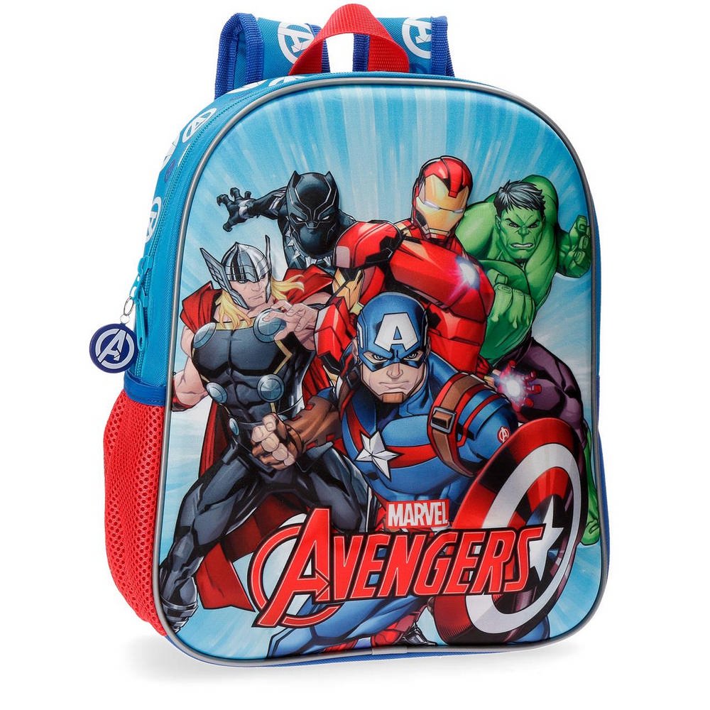 Marvel-Team-Kinder-Rucksack-33-cm-98-liters-Mehrfarbig-Multicolor