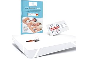 ‎ROSENKERN Rosenkern® Matratzenschoner 100 x 200 cm Wasserdicht - Qualität aus Deutschland - Nässeschutz unter Bettlaken - mit Baumwolle Schicht - Inkontinenz Matratzenschutz 100x200 - Waschbar