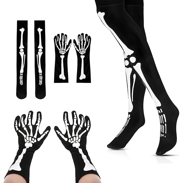 Costume Da Scheletro Fosforescente - Nero/bianco - - 22.00 - Foto 3