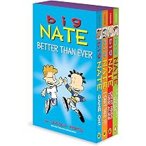 Big Nate Lincoln Peirce Series 8 Books Box Gift Set Includes Mr