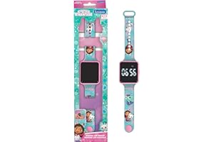 Lexibook, Koci Domek Gabi, Zegarek Cyfrowy, Wyświetlacz 12-Godzinny Lub 24-Godzinny, DMW060GDH