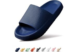 Sumvov Cozislides Original Damen Super Weich Rutschfest Badeschlappen Schlappen Damen Herren Cozy Slides Original Hausschuhe Damen