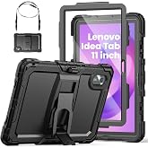 SEYMAC Lenovo Idea Tab 11 2025/Tab M11/Tab K11 Gen 2 Case, Black