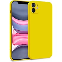 MyGadget Handyhülle Für IPhone 15, Gelb, Mit Kameraschutz, Stoßfest & Kratzfest, Aus Silikon & Microfaser