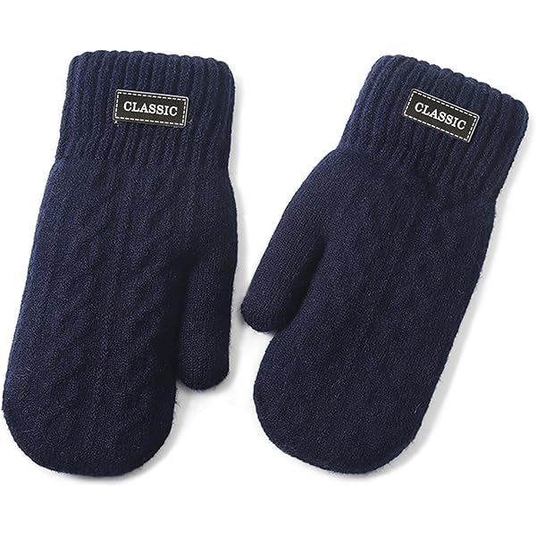 Harssidanzar KM044EU Winterwanten voor heren, warm echt suède, 100% lamsvacht, Shearling wanten, leren handschoenen, bruin, S