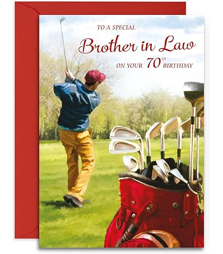 Brother In Law 70th Birthday Card - Canada - Foto 5