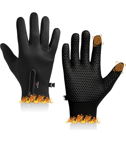 Gants Chauffants USB - Coupe-vent, Imperméables, écran Tactile, 3 Températures Pour Moto, Ski, Extérieur