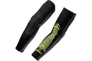 T1TAN AlienSKIN Manchon de Protection- Bandages de Coudes pour Le Football, Basketball, Handball et Football américain en XXS-XL