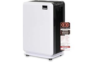 Comedes Demecto 10 - Cichy osuszacz do małych pomieszczeń mieszkalnych, sypialni lub pokoju dziecięcego o powierzchni do 40 m²