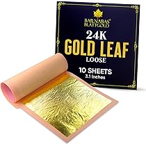 Mua Barnabas Blattgold Edible Gold Leaf 24K - Cake Decorations, Loose - View #8