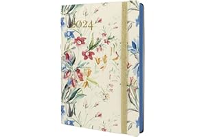 Finocam - Agenda 2024 Flexi Joy 1 Día Página Enero 2024 - Diciembre 2024 (12 meses) Bloom Español