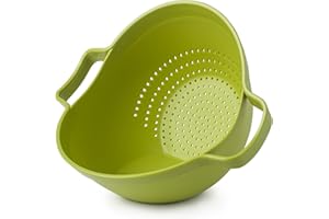 Zeal Passoire de Service en Plastique Vert Citron 23 cm 27 x 23 x 20 cm