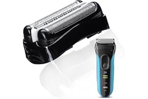 JIANCENGYB 32b Scherkopf für Braun Series 3, Scherblatt Kompatibel mit Braun Series 3 Proskin, Ersatzscherkopf für Braun 3040s 3000s 3010s 3050s 3070cc 3080s 3090cc, Zubehör für Braun Elektrorasierer S3
