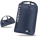 Bag Clothes Dirty Travel Waterproof, Compressible Bag Empty Dirty Clothes | Heavy Duty Nylon, Air Valve, Space Saving, Foldab