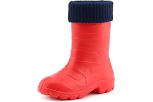 Ladeheid Kinder federleichte Eva Thermo Gummistiefel gefüttert LA845KIDS