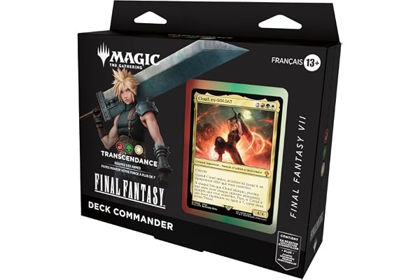 Deck Commander Magic: The Gathering Final Fantasy VII - Transcendance (Version Française)