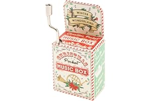 JOY TO THE WORLD BY CGB GIFTWARE CGB Giftware | Christmas Music Box - 'Winter Wonderland' | Joy To The World Christmas Range | Christmas | Wind Up | Novelty | Gift | Secret Santa | GB03004