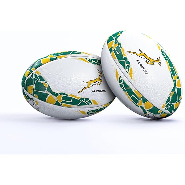 Gilbert Rugby Ballon De Rugby 14 Replica 2018 Unisexe Blanc