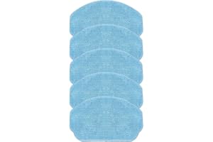 FEEGOW pour Lot de 5 chiffons de nettoyage lavables pour robot EICOBOT BR150 Accerssories