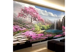 Instarry 5D Diamond Painting Full Cascata di Scenario Naturale Quadro Moderno Soggiorno 120x50 cm