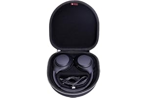 XANAD Case for Sony WH-CH720N Sony WH-XB910N Sony WH-CH710N Sony WH-CH700N Wireless Bluetooth Headphones (Black Lining)