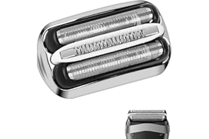 ACWOO Compatible con Braun Series 3 32S Cabezal de Recambio para Afeitadora Eléctrica Hombre, Compatible con las Afeitadoras Braun S3 para 300S/301S/310S/320/360S/370S/380S/350CC/390CC, Plata
