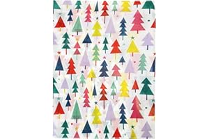 Jwssor Christmas Tree Tissue Paper, 20 Sheets, 50x35cm, Green, Perfect for Christmas Gifts