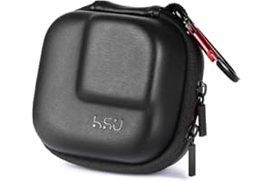 HSU Sac pour GoPro, étui de Protection pour Les caméras d'action Hero 12/11/10/9/8/7/6/5/4/3, Mini-Sac de Transport, Sac de Rangement de Voyage