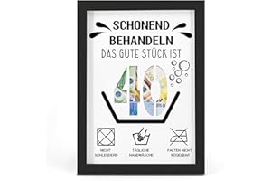 HSDSH 40. Geburtstag Geldgeschenk, Geschenke zum 40 Geburtstag Mann/Frau, Geburtstagskarte zum 40. Geburtstag Schonend behandeln 40, Witzige Geschenkideen zum 40, Geschenke für Freunde, Familie