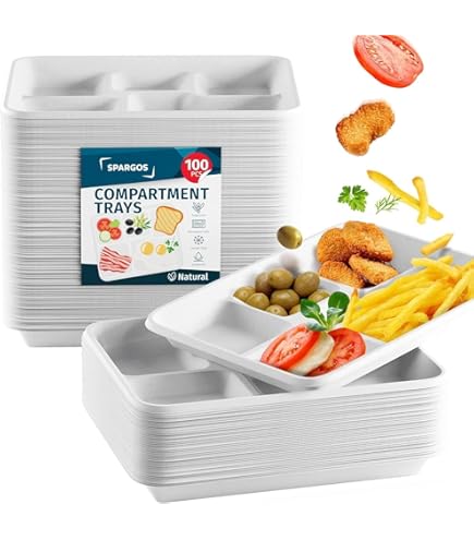 FOOGO Green 50 Mini Platos Desechables De Hojas De Palma, Tamaño Pequeño De 4