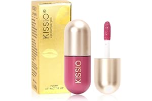 KISSIO Color Lip Plumper,Lip Plumper Gloss,Plant Extracts Lips Serum,Moisturizing,Fuller and Hydrated,Beauty Lips 5.5ml,Liqueur