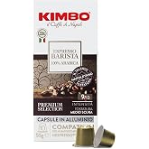 Kimbo Barista Armonia 100% Arabica Nespresso Compatible Capsule Coffee (Aluminum) (in 10&rsquo; Box)