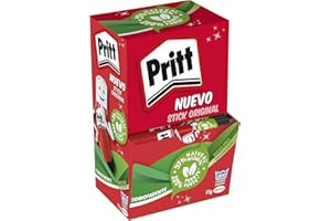 Pritt Barra Adhesiva, pegamento infantil seguro para niños para hacer manualidades, cola universal de adhesión fuerte para estuche escolar y oficina, 15x11 g Pritt Stick