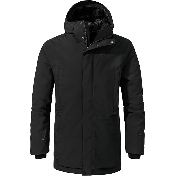 Schöffel Herren Parka Rotterdam M – Wintermantel Mit Teddyfutter, Wind- Und Wasserdicht