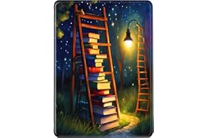 SGKITM Custodia per Amazon Kindle Paperwhite 11ª Generazione 2021 Cover Pelle Silicone Flip 360° Protezione Automatici Svegliati o Sonno Funzione Magnetico Sogni Design Cover 6.8" 174 x 125 x 8,1 mm (3)