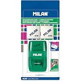 Milan Small White Erasers