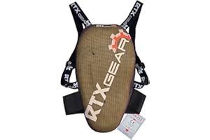 RTX GEAR RTX Freelite SAS-TEC SCL Forcefield Isolator Evo Pro-K Spine Back Protector - CE UKCA Level 2 Harness for Motorcycle, Mountain Biking, Snowboard, Extreme Sports