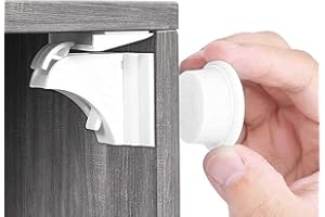 JaBranDo Serrure magnétique pour armoire 20 serrures + 3 clés, sécurité bébé, sécurité enfant invisible pour armoire, tiroir, extracteur, pas de perçage ni de vis, forte adhérence grâce à la colle 3M