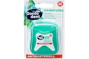 DONTODENT Fil dentaire antibactérien 1 x 100 m