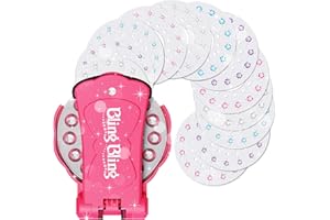 JSTHHTT Machine Strass Cheveux, Hair Bedazzler Kit, Strass Hair Bedazzler Kit, Diamond Styler Kit, avec 180 Gemmes Décoratives, Glam Styling Tool Kit, Bijoux De Jouets Créatifs pour Filles