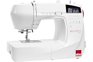 Elna Nähmaschine eXperience 560, Led Nählicht, 100 Stiche, 7mm Stichbreite, Fadenabschneider