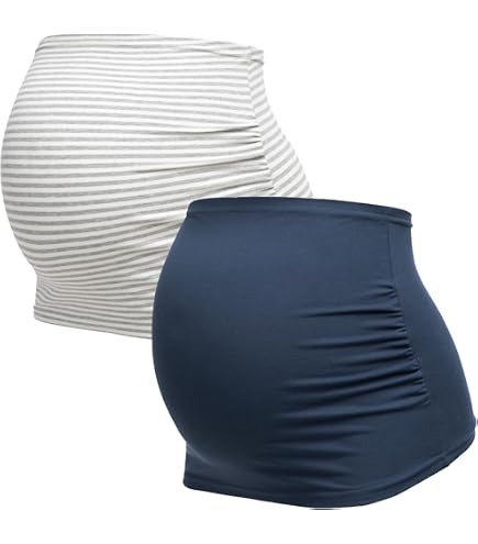 Extension De Pantalon Grossesse 3 Pièces | Ceinture Élastique Réglable Pour Femmes Enceintes Et Postpartum