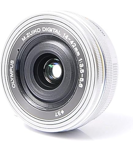 Olympus M.Zuiko Digital 14-42 mm F3.5-5.6 II R Lens, Standard Zoom