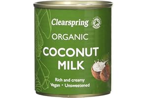 Clearspring Organic Coconut Milk, 200g (Pack of 6)