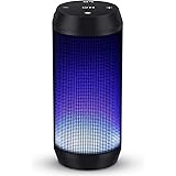 ELEHOT Bluetooth Speaker Portable Wireless Stereo 4 Colors Lights Bass HD 8-16 Hour Built-In Mic