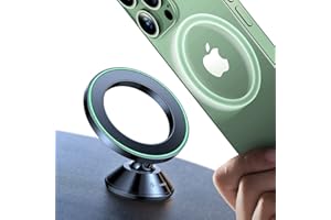 VICSEED Handyhalterung Auto Magnet für MagSafe Autohalterung[20 XN55 Stärkste Magnet],Vollmetall &360° Drehung Magnetische KFZ Halterung kleben[Stärkster 3M Kleber] für iPhone 17 16 15 14 13 Samsung