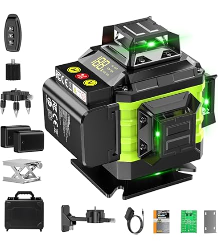 Treppiede In Alluminio Con Altezza Max Di 1 Per Livella Laser, Filettatura Standard Da 5/8