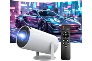 MOTIVX TOOLS Proyector Portátil con Android 13, 2025 Actualizado 4k 1080P Full HD Soporte, Mini Portatil WiFi 6 BT 5.3, Proyector Cine en Casa para TV Stick/HDMI/USB/Laptop/Phone