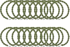 Guittly Army Boot Straps Elastic, 20/16Pcs Military Blousing Straps, Clips Trouser Twists, Boot Bands for Outdoor Hiking Climbing